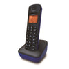 Uniden AT3100 Teléfono inalámbrico económico con base color azul