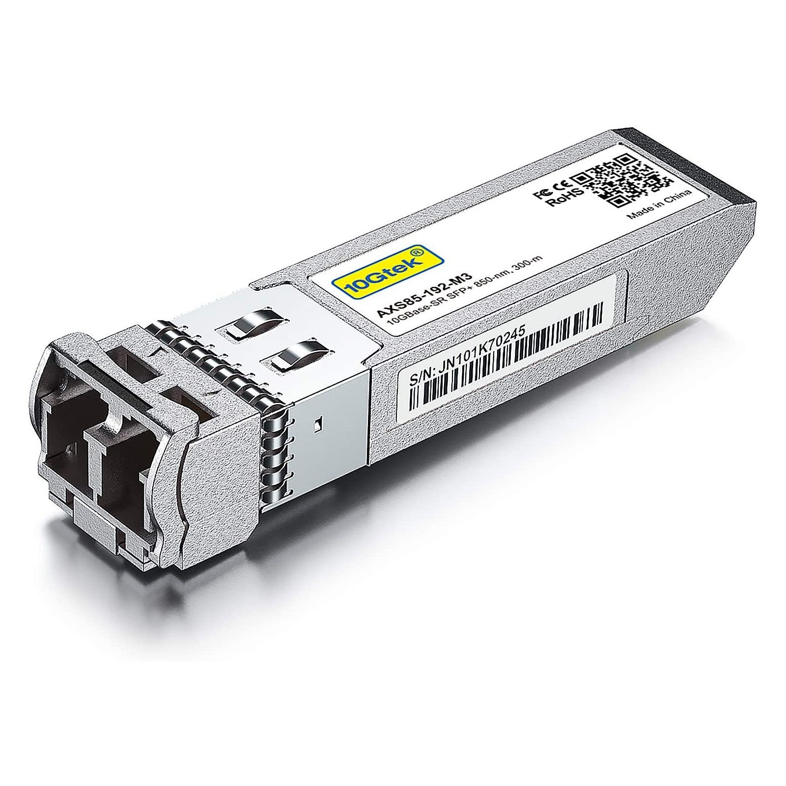 Módulo transceptor SFP+ 10Gb/s, 850nm, 300m – 10Gtek AXS85-192-M3