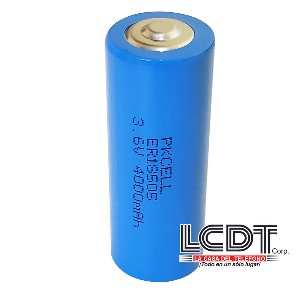 Batería ER18505 tamaño A de litio de 3.6V 4000mAh - LA CASA DEL TELEFONO