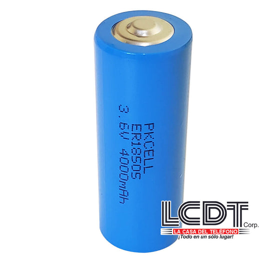 Batería ER18505 tamaño A de litio de 3.6V 4000mAh - LA CASA DEL TELEFONO