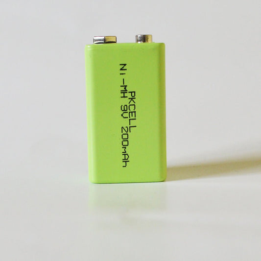 Batería industrial recargable tamaño 9V de 200mAh - LA CASA DEL TELEFONO