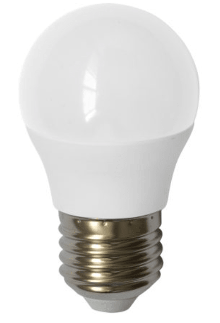 Bombillo LED de 5 watts G45, Luz neutra, 90-140V, con regulador de intensidad – TekLed 527-013163 - LA CASA DEL TELEFONO