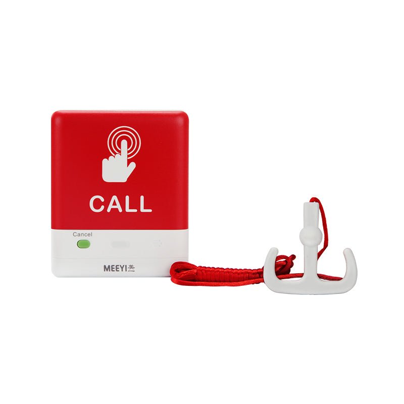 Botón de emergencia con cordón para baño – Llamado de enfermeras – Meeyi Y-FS2-WR-D - LA CASA DEL TELEFONO