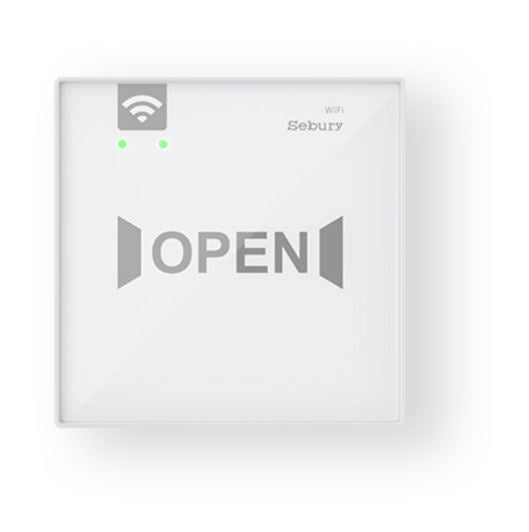 Botón de salida por WiFi SIN CONTACTO, horario, temporizador – sPad WiFi Sebury - LA CASA DEL TELEFONO