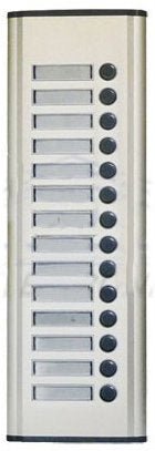 Botonera de ampliación Commax DR-14KL con 14 botones, compatible con DR-nKM - LA CASA DEL TELEFONO
