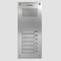 Botonera principal para edificio con 6 botones, conexión a botonera de ampliación - Commax DR-6UM(L)