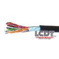 Cable 12 pares FTP CAT5, intemperie, por pie