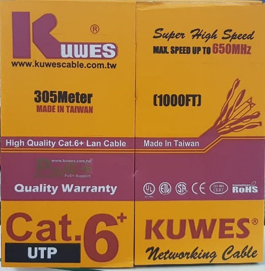 Cable CAT6 UTP negro, uso en intemperie - LA CASA DEL TELEFONO