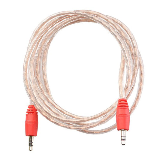 Cable de audio estéreo 3.5mm macho a 3.5mm macho, 6 pies de largo – VZ-136 - LA CASA DEL TELEFONO