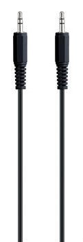 Cable de audio estéreo de 12" de largo, conector 3.5mm en ambos extremos - LA CASA DEL TELEFONO