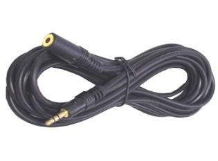 Cable extensión de audio de 12 pies de largo, conector 3.5mm macho a 3.5mm hembra – Miyako M-240-12GHQ - LA CASA DEL TELEFONO