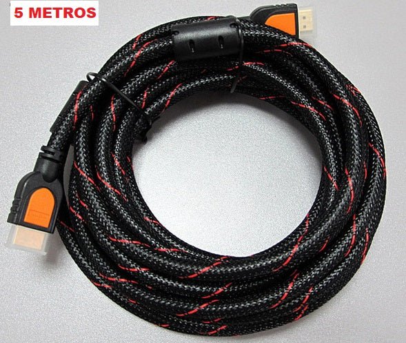Cable HDMI de alta resistencia de 5M de largo – CV-HDMI5M - LA CASA DEL TELEFONO