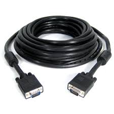 Cable VGA para monitor, 5 metros de largo, 15 pines macho - macho en cada extremo – CV-VCB5M - LA CASA DEL TELEFONO