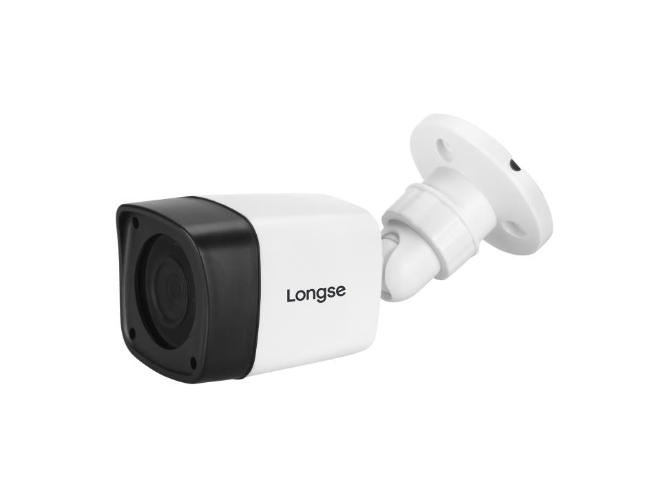 Cámara Bala IP de 2MP Lente fijo 3.6mm IP66 IR uso en exterior – LBM24HSF200 Longse - LA CASA DEL TELEFONO