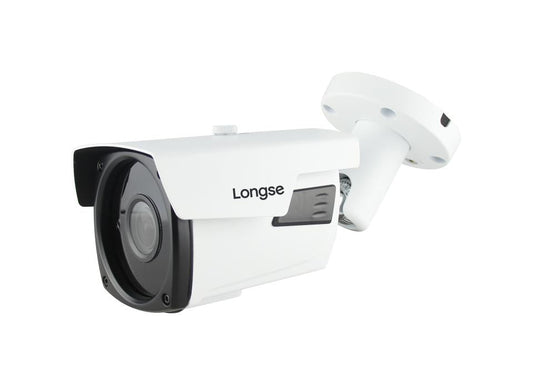 Cámara Bala IP de 5MP Lente variable 2.8mm-12mm IP67 IR – LBP60FE500 Longse - LA CASA DEL TELEFONO