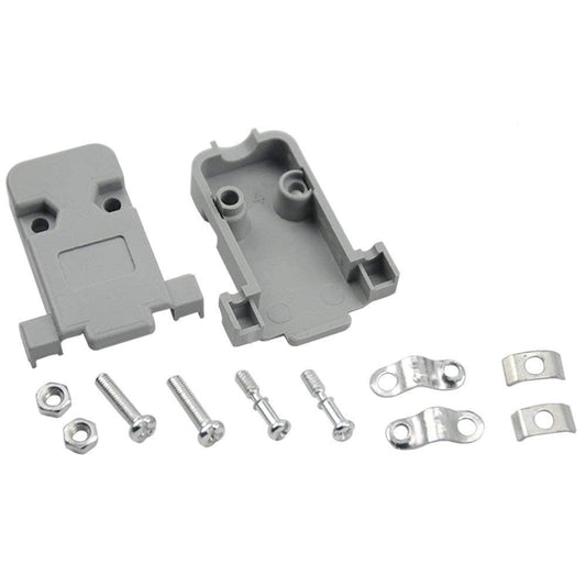 Carcasa plástica gris para conector D-SUB de 9 pines – 23-101 - LA CASA DEL TELEFONO