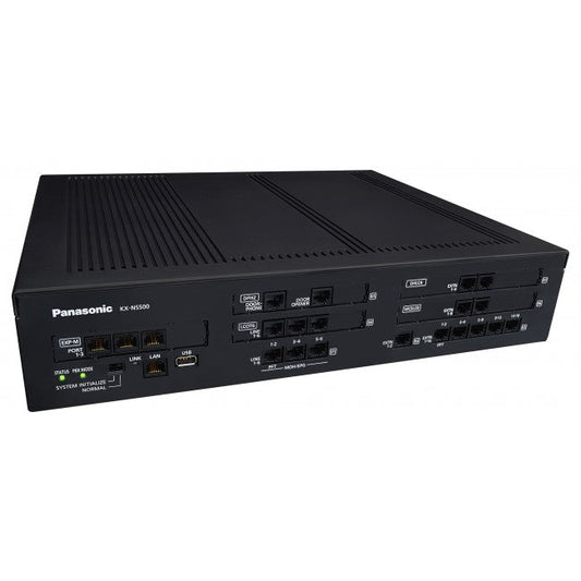 Central telefónica IP KX-NS500 con 6 líneas, 2 extensiones digitales, 16 extensiones sencillas (ampliable) - LA CASA DEL TELEFONO
