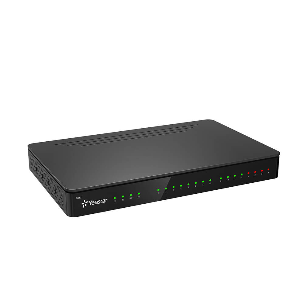 Central Telefónica IP Yeastar S412 para comunicaciones empresariales