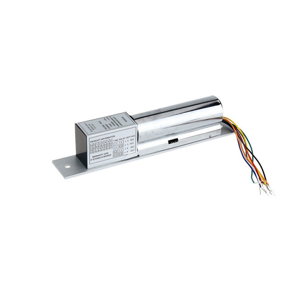 Cerradura eléctrica Bolt de 1000kg, con temporizador, 8 hilos, baja temperatura JS-200SLD - LA CASA DEL TELEFONO