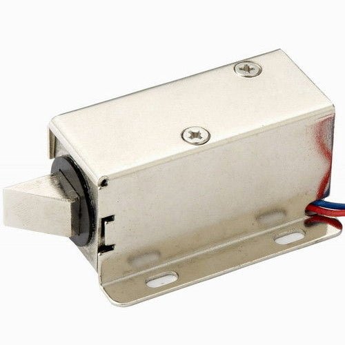Cerradura eléctrica para gabinete JS-03 - LA CASA DEL TELEFONO
