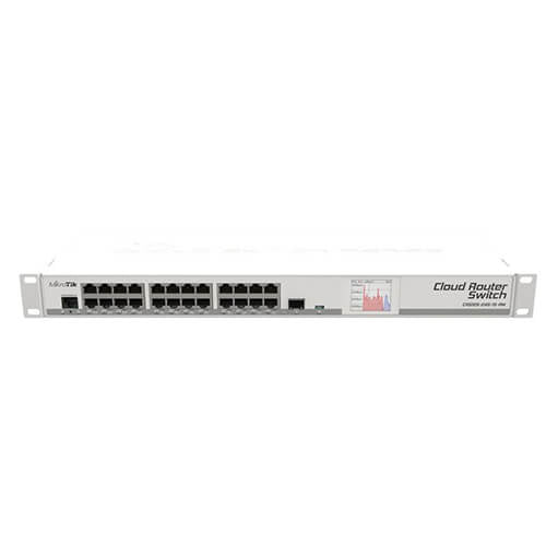 Cloud Switch Router SOHO; 24 puertos CRS125-RM - LA CASA DEL TELEFONO