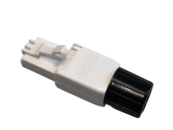 Conector modular RJ45 para redes UTP CAT6, montaje sin herramienta - LCDT NMPLC6U3 - LA CASA DEL TELEFONO