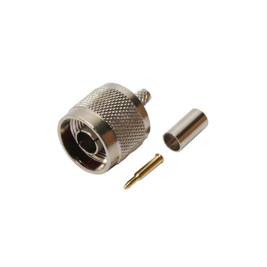 conector n macho crimpar rg58 quest cnc-3112 conector rf para antena