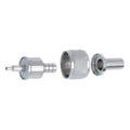 Conector UHF macho para cable RG-58, 3 pcs, para crimpar – Quest CUF-6220