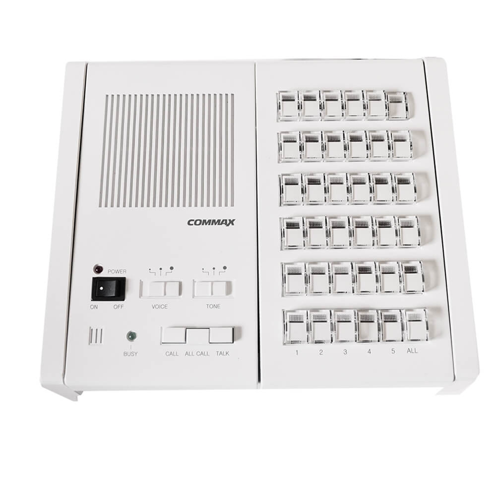 Consola Intercomunicador Commax PI-30LN con 30 botones - LA CASA DEL TELEFONO
