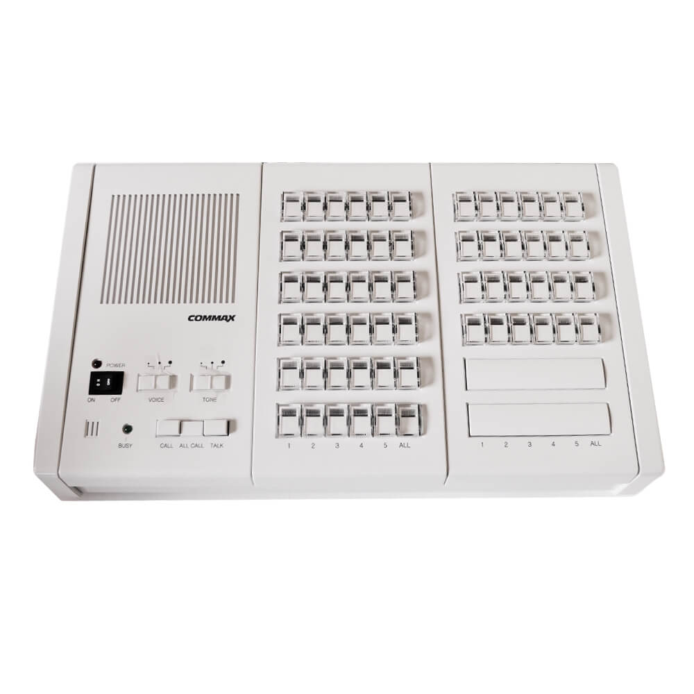 Consola Intercomunicador Commax PI-50LN con 50 botones - LA CASA DEL TELEFONO