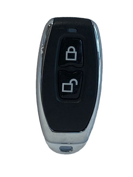 Control remoto con 2 pulsadores, opera en la frecuencia de 433Mhz – Remote Control - LA CASA DEL TELEFONO