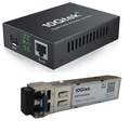 Convertidor de medios fibra óptica con SFP 1.25G 20km – 10Gtek G0101-SFP(Kit 2#)(X1)
