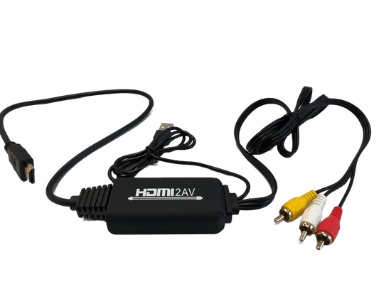 Convertidor de señal HDMI a Audio /Video RCA – CV-OZV6 - LA CASA DEL TELEFONO