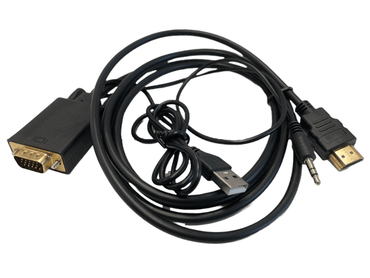 Convertidor de señal HDMI a VGA – CV-OZH4 - LA CASA DEL TELEFONO