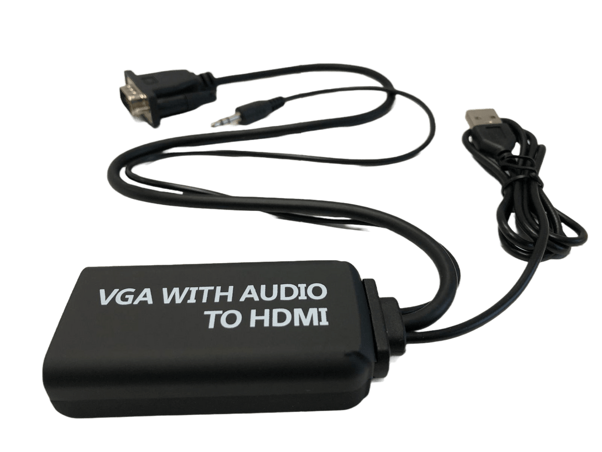 Convertidor de señal VGA+audio a HDMI – CV-OZV5 - LA CASA DEL TELEFONO