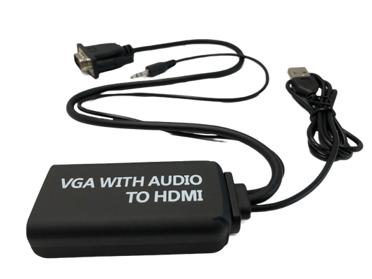 Convertidor de señal VGA+audio a HDMI – CV-OZV5 - LA CASA DEL TELEFONO