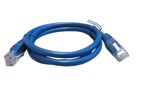 Patch Cord UTP para redes CAT6 en color azul Azul de 1M - LCDT CPC6U1BL01