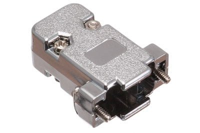 Cubierta D-Sub DB9 Metálica Plateada – Quest DSH-5309 - LA CASA DEL TELEFONO