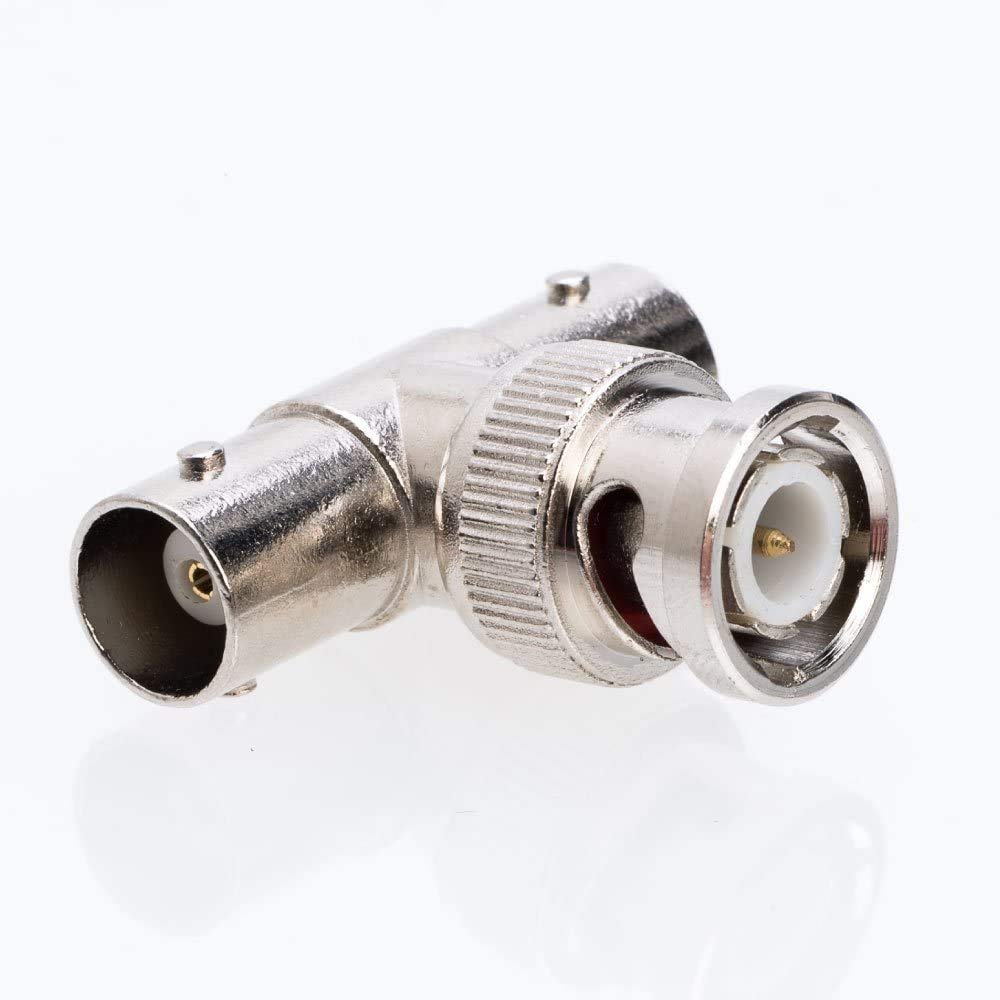 Conector BNC macho a doble BNC hembra – CV-7077