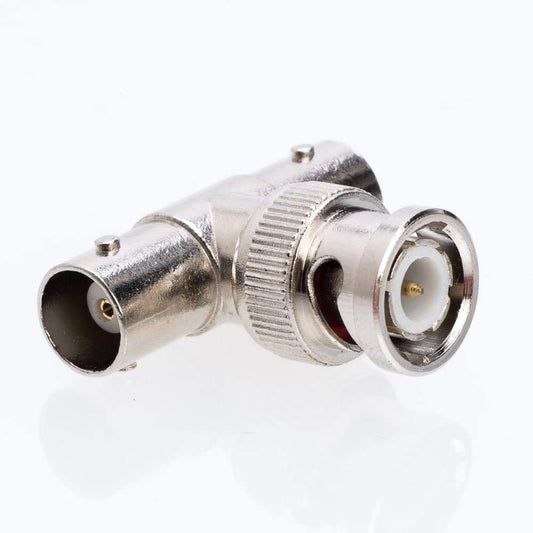 Conector BNC macho a doble BNC hembra – CV-7077