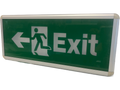Letrero LED de emergencia señalización de “EXIT” y flecha hacia la izquierda – CV-EXB012