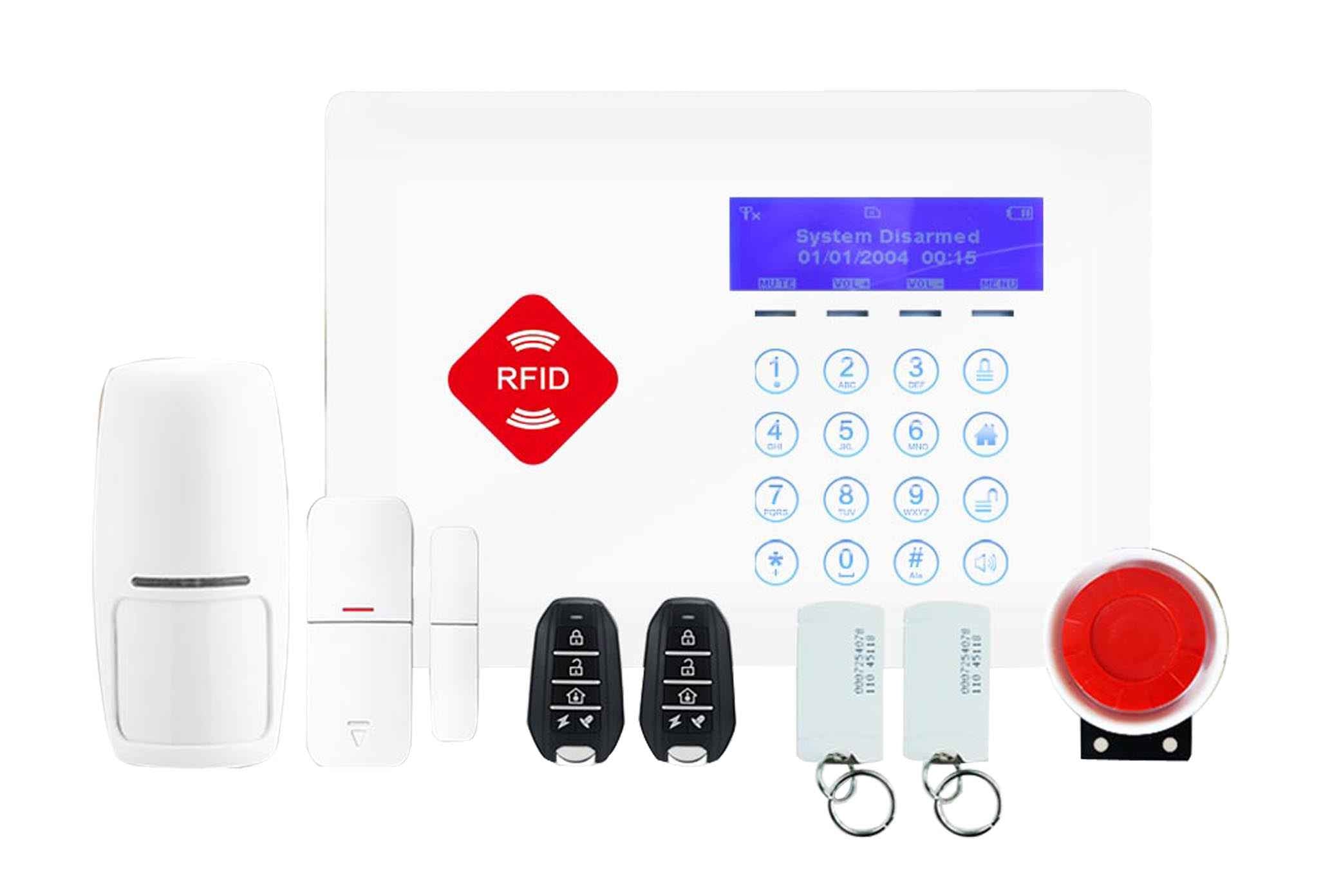 Sistema de alarma contra robo GSM – CV-GSM-G66B