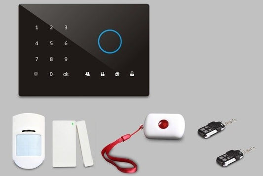Sistema de alarma contra robo inalámbrica GSM de 24 zonas – CV-GSM019