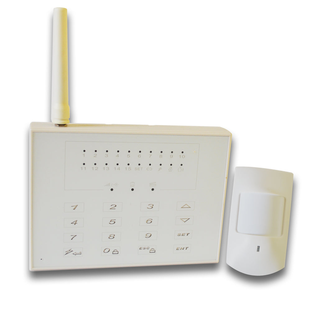 Alarma GSM de 24 zonas – Inalámbrica / Cableada – GSM050T