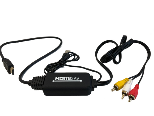 Convertidor de señal HDMI a Audio /Video RCA – CV-OZV6