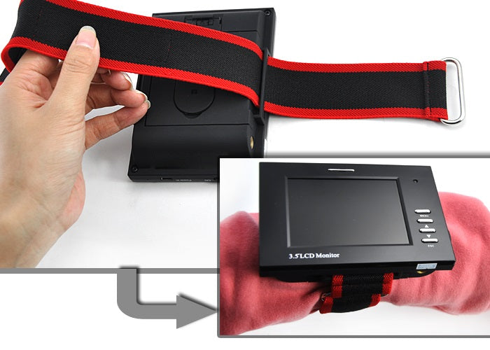 Tester monitor para cámaras de seguridad CVBS - CV-TEST300