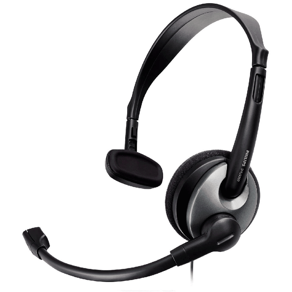 Diadema con micrófono Philips SHU3000 - LA CASA DEL TELEFONO