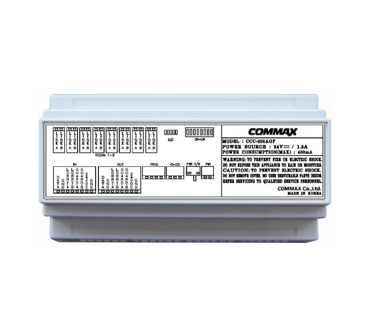 Distribuidor 8 canales Commax CCU-208AGF sistema Audio Gate