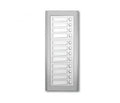 Botonera de expansión Commax DR-12MS, con 12 botones, para Sistema Multi Entry