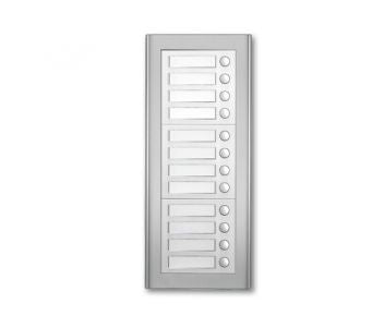 Botonera de expansión Commax DR-12MS, con 12 botones, para Sistema Multi Entry